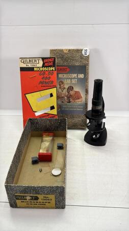 GILBERT MICROSCOPE AND LAB SET
