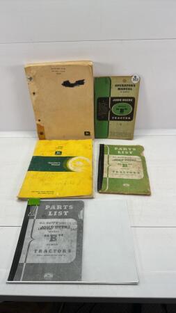 JOHN DEERE MANUAL LOT