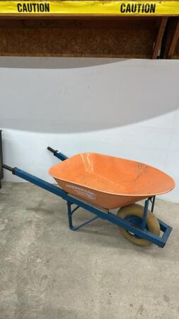 CONTRACTOR 6CU FOOT METAL TUB WHEEL BARROW