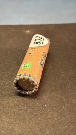 CANADIAN ROLL OF 1961 NICKELS