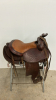 15.5" Western Saddle with No Stirrups -Stand Not Included - 7