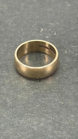 10K YELLOW GOLD BAND