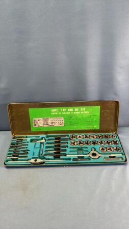 MASTERCRAFT 40PC TAP & DIE SET