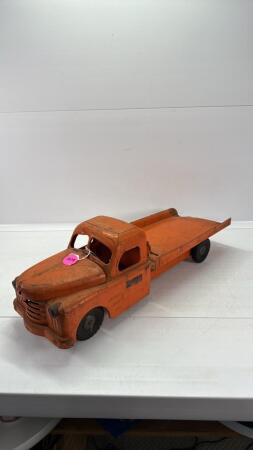 STRUCTO TIN FLAT BED TRUCK