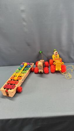 (3) FISHER PRICE TOYS
