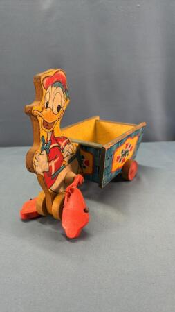 DONALD DUCK WOODEN TOY