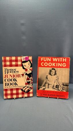 (2) CHILDS COOK BOOKS