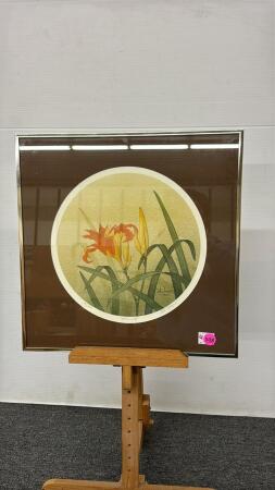 DAY LILIES NUMBERED PRINT