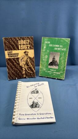 (3) HISTORY BOOKS