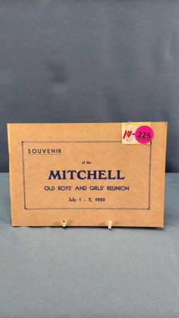 MITCHELL OLD BOYS & GIRLS REUNION 1950 BOOK