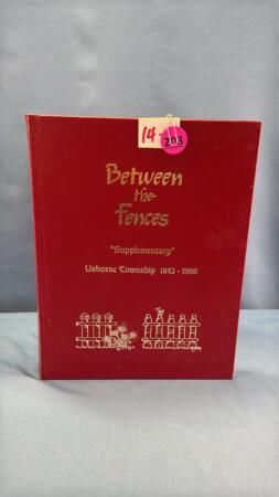 BETWEEN THE FENCES USBORNE TOWNSHIP BOOK