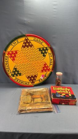 METAL CHINESE CHECKER BOARD