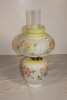 Milk Glass Cosmos Oil Lamp