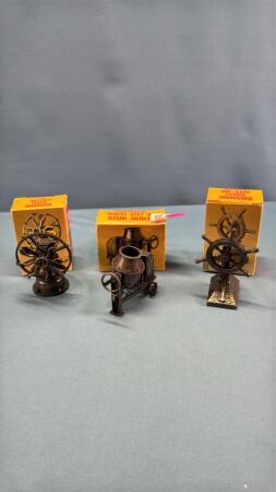 (3) DIECAST PENCIL SHARPENERS
