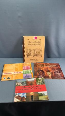(4) HURON COUNTY BOOKS
