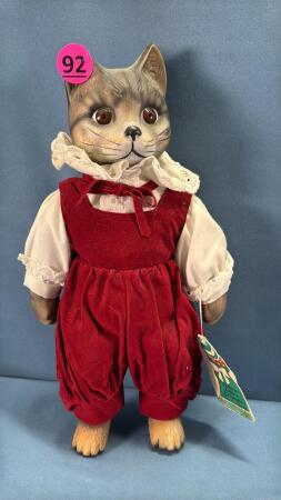 MUSICAL CAT DOLL