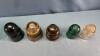 GLASS & PORCELAIN INSULATOR LOT - 7