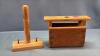 WOODEN BUTTER PRESSS - 3