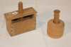 2 Wooden Butter Presses