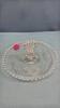 ETCHED GLASS LOT - 7