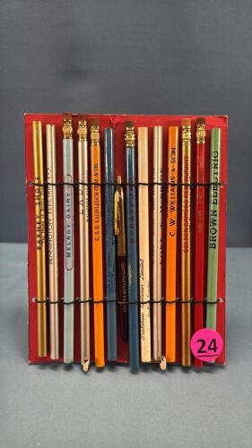 (14) STRATFORD ADVERTISING PENCILS