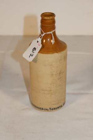 O'Keefe's Beverages Pottery Bottle