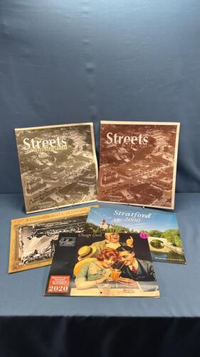 ASSORTED STRATFORD & ROCKWELL CALENDARS