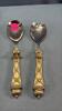 PAIR OF SERVING UTENSILS