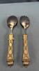 PAIR OF SERVING UTENSILS - 4