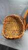 WICKER APPLE PICKING BASKET - 3