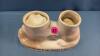 SIMPSON'S BRITISH LION PORCELAIN JELLY MOLD - 2