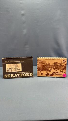 (2) SPIRAL BOUND DAY PLANNERS