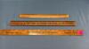 (3) WOODEN RULERS - 2