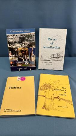 (4) PAPERBACK BOOKS