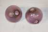 2 Coloured Lightening Rod Balls, Gem Jar - 2