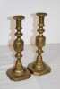 2 Brass Candlesticks - 2