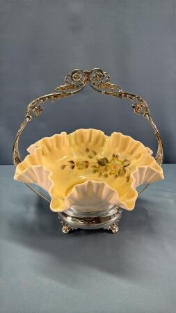 9IN REPRO BRIDES BASKET