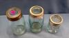 (3) CROWN SEALERS WITH GREEN TINGE - 5