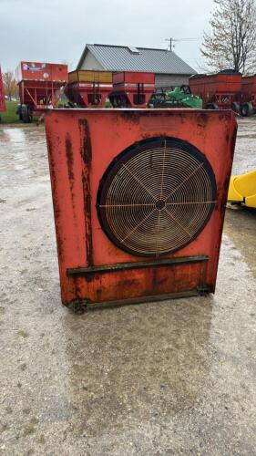 GRAIN BIN FAN WITH 10HP SINGLE PHASE MOTOR