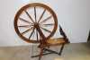 Wooden Spinning Wheel, 45" Tall - 2