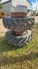 PAIR OF GOODYEAR 18.4-30 DUALS WITH SPACERS - 2