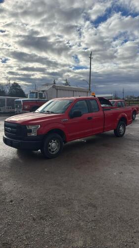 2017 FORD F150 EXTENDED CAB 2WD PICKUP