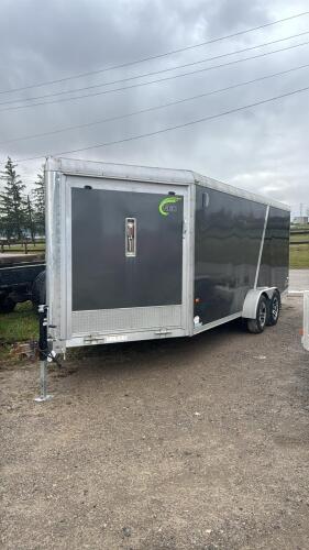 2012 NEO TANDEM ALUMINUM SNOWMOBILE TRAILER