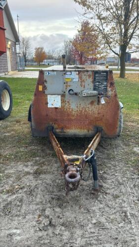 1998 LEROI 185CFM DIESEL AIR COMPRESSOR