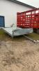 2 SLED OPEN SINGLE AXLE SNOWMOBILE TRAILER
