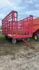 16FT X 8FT WOODEN THROWER WAGON