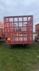 16FT X 8FT WOODEN THROWER WAGON - 5