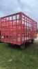 16FT X 8FT WOODEN THROWER WAGON - 6