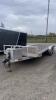 2023 26FT ALUMINUM FLAT DECK TANDEM TRAILER