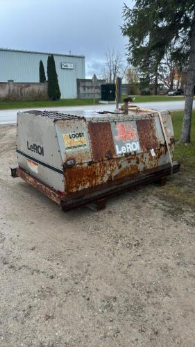 1998 LEROI 185CFM DIESEL AIR COMPRESSOR
